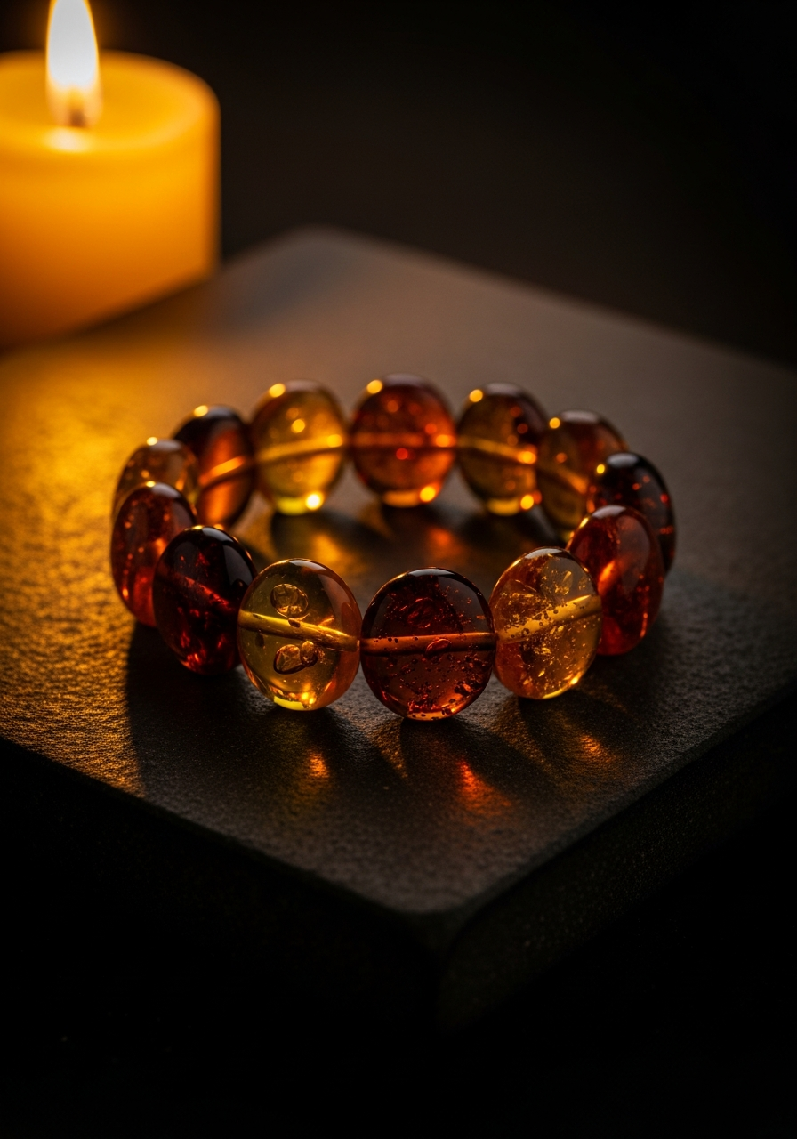Baltic amber bracelet