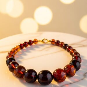 Rare Amber Collector's Necklace