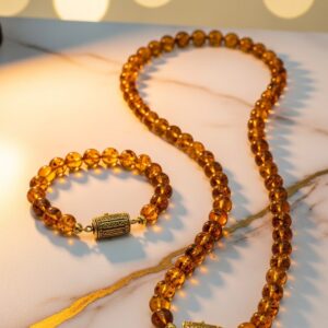 Heritage Amber Strand Set