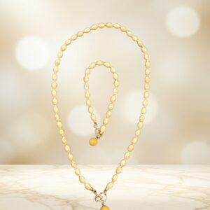 Peach Moonstone Bracelet