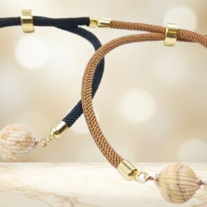 Sterling Amber Bar Necklace