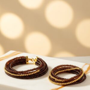 Twilight Amber Multistrand Set